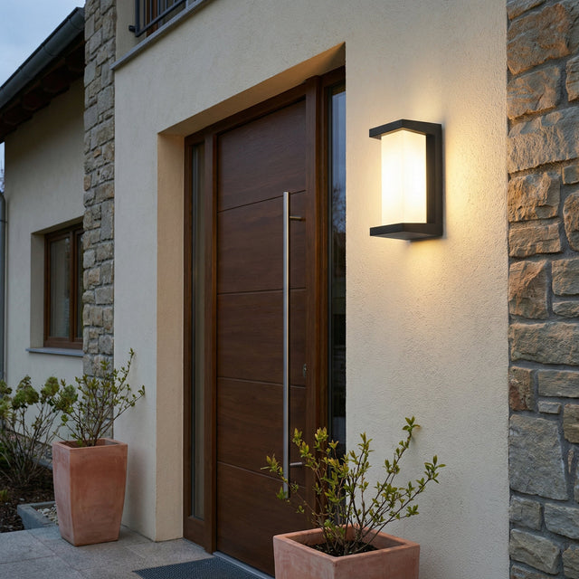 Outdoor wall lights