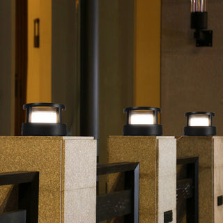 Venkovní Černá LED Zahradní Svítidlo | Moderní Dekorativní Design