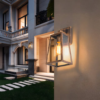 Venkovní Nástěnné Svítidlo | Moderní Lucernový LED Design E27
