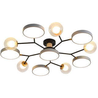 Vnitřní moderní stropní lampa | Větvový LED design G9