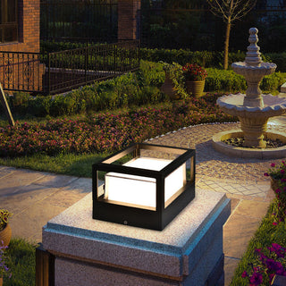 Venkovní Černá LED Zahradní Svítidlo | Moderní Dekorativní Design