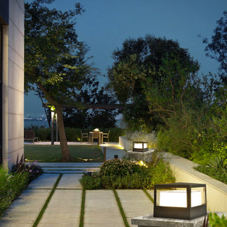 Venkovní Černá LED Zahradní Svítidlo | Moderní Dekorativní Design