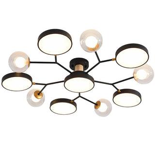 Vnitřní moderní stropní lampa | Větvový LED design G9