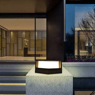 Venkovní Černá LED Zahradní Svítidlo | Moderní Dekorativní Design