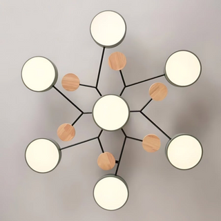 Vnitřní LED Lustr | Moderní Vícebodové Stropní Svítidlo