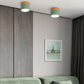 Vnitřní Stropní Svítidlo | Malý Přisazený Válcový LED Design