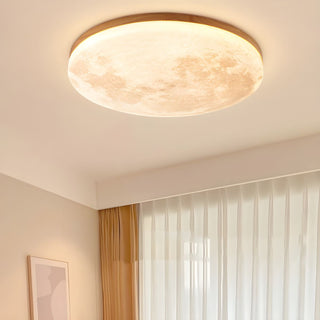 Vnitřní Stropní Svítidlo | Kulatý LED Měsícem Design