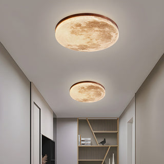 Vnitřní Stropní Svítidlo | Kulatý LED Měsícem Design