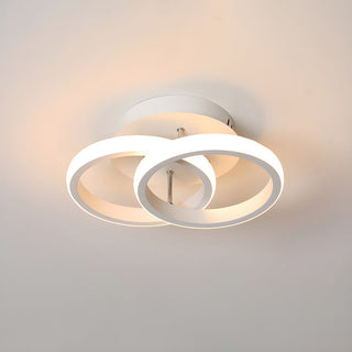 Vnitřní Stropní Svítidlo | LED Zakřivený Kovový Rám