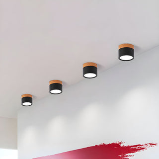 Vnitřní Stropní Svítidlo | Malý Přisazený Válcový LED Design