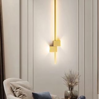 Vnitřní Moderní Nástěnná Lampa | Minimalistický Lineární LED Design