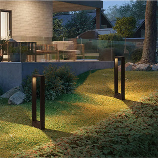 Venkovní Zahradní Lampa | Moderní Černá LED Design