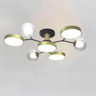 Vnitřní moderní stropní lampa | Větvový LED design G9