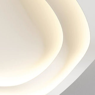 Vnitřní Moderní Stropní Lampa | Bílá Zaoblený Minimalistický Styl