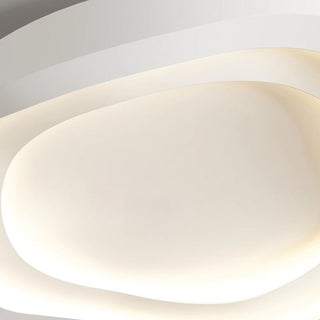 Vnitřní Moderní Stropní Lampa | Bílá Zaoblený Minimalistický Styl