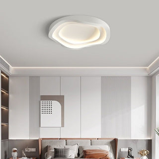 Vnitřní Moderní Stropní Lampa | Bílá Zaoblený Minimalistický Styl