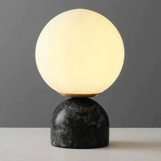 Vnitřní Moderní Stolní Lampa | Dekorativní Mramorový Koule Design
