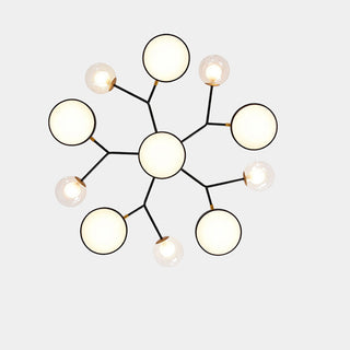 Vnitřní moderní stropní lampa | Větvový LED design G9