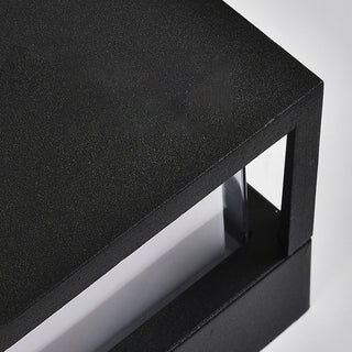 Venkovní Černá LED Zahradní Svítidlo | Moderní Dekorativní Design