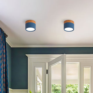 Vnitřní Stropní Svítidlo | Malý Přisazený Válcový LED Design