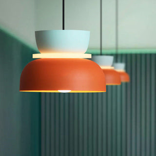 Vnitřní moderní závěsná lampa | Vícevrstvý stínidlový design E27