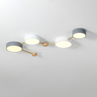 Vnitřní Moderní Stropní Lampa | Skandinávský Minimalistický Design