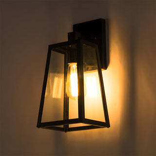 Venkovní Nástěnné Svítidlo | Moderní Lucernový LED Design E27