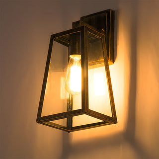 Venkovní Nástěnné Svítidlo | Moderní Lucernový LED Design E27