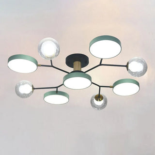 Vnitřní moderní stropní lampa | Větvový LED design G9