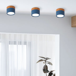 Vnitřní Stropní Svítidlo | Malý Přisazený Válcový LED Design