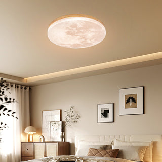 Vnitřní Stropní Svítidlo | Kulatý LED Měsícem Design
