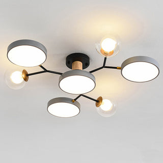 Vnitřní moderní stropní lampa | Větvový LED design G9