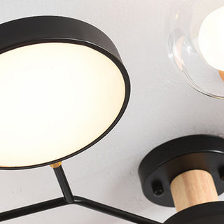 Vnitřní moderní stropní lampa | Větvový LED design G9