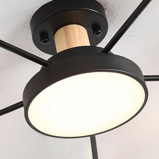 Vnitřní moderní stropní lampa | Větvový LED design G9
