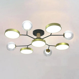 Vnitřní moderní stropní lampa | Větvový LED design G9