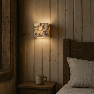 Vnitřní Nástěnné Svítidlo z Mramoru | Moderní Minimalistický led Design
