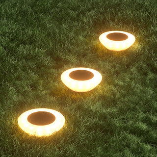 Venkovní Solární LED Zahradní Světla | Dekorativní Černá Osvětlení Cesty