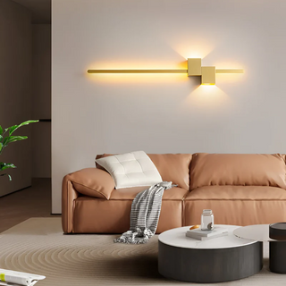 Vnitřní Moderní Nástěnná Lampa | Minimalistický Lineární LED Design