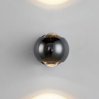 Vnitřní Moderní Nástěnná Lampa | Mosazný Kulatý LED Návrh