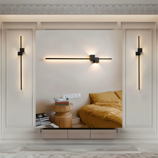 Vnitřní Moderní Nástěnná Lampa | Minimalistický Lineární LED Design