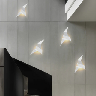 Vnitřní Moderní LED Nástěnná Lampa | Geometrický Design