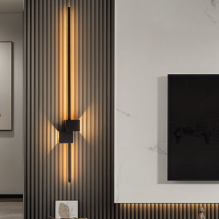 Vnitřní Moderní Nástěnná Lampa | Minimalistický Lineární LED Design