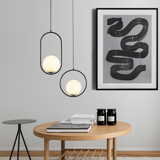 Vnitřní Moderní Závěsné Svítidlo | Minimalistický Koulový Design E14