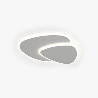 Vnitřní LED Stropní Svítidlo | Moderní Bílá Geometrický Design