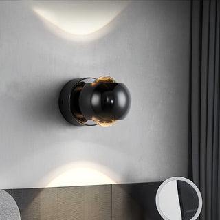 Vnitřní Moderní Nástěnná Lampa | Mosazný Kulatý LED Návrh