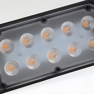 Venkovní Nástěnné Světlo | Solární LED Černá Lampa