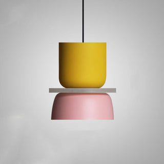 Vnitřní moderní závěsná lampa | Vícevrstvý stínidlový design E27