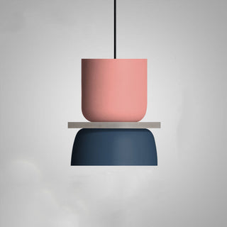 Vnitřní moderní závěsná lampa | Vícevrstvý stínidlový design E27