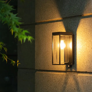 Venkovní Nástěnná Lampa | Moderní Černá LED Design
