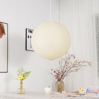 Moderní LED Závěsné Svítidlo | Papírový Kulatý Tvar